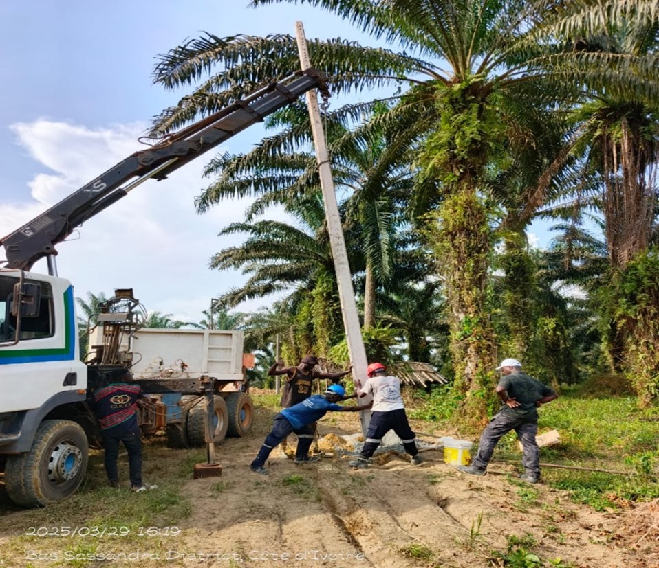 Implantation de support