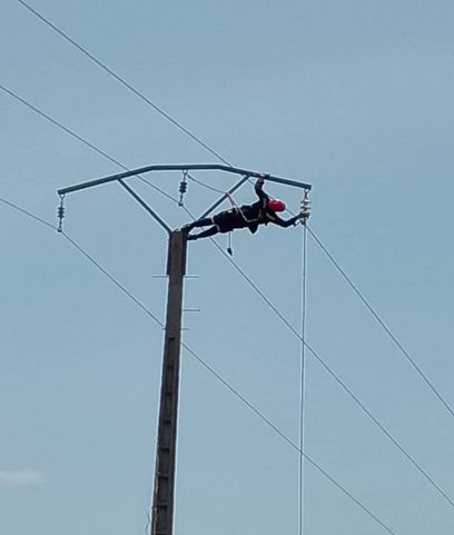 Travaux de remplacement isolateurs HT